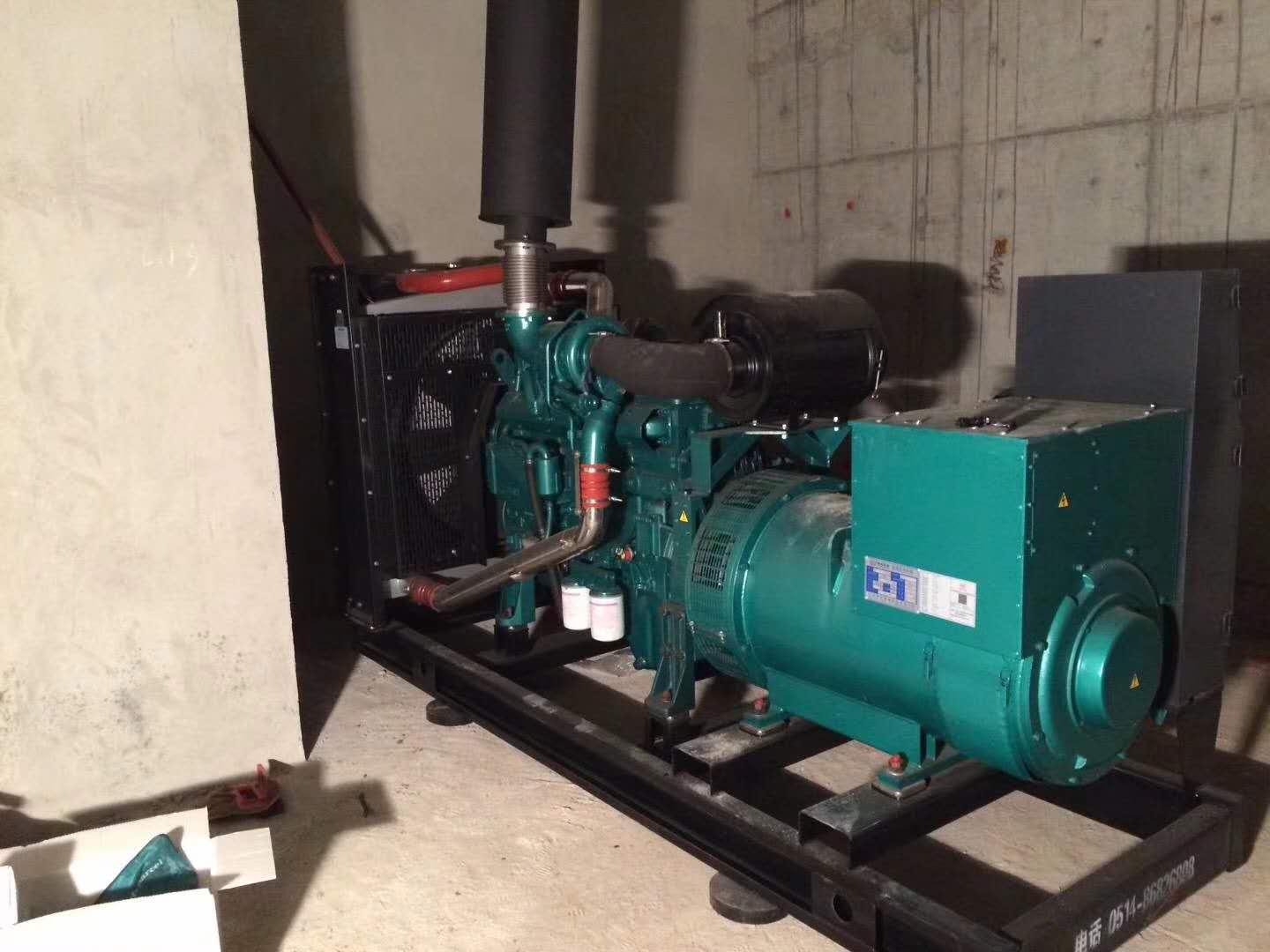 彩运网为永州安大公馆安装300kw玉柴柴油发电机 彩运网为永州安大公馆安装300kw玉柴柴油发电机
