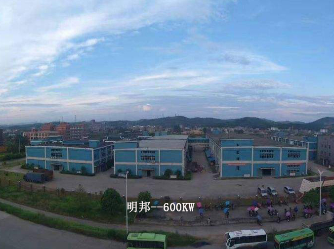 彩运网为耒阳市南阳鞋厂提供600KW玉柴发电机一台