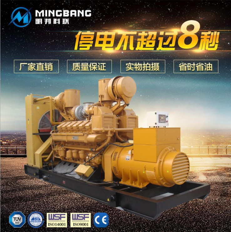 彩运网为衡阳中泰银联提供800kw济柴发电机组一台
